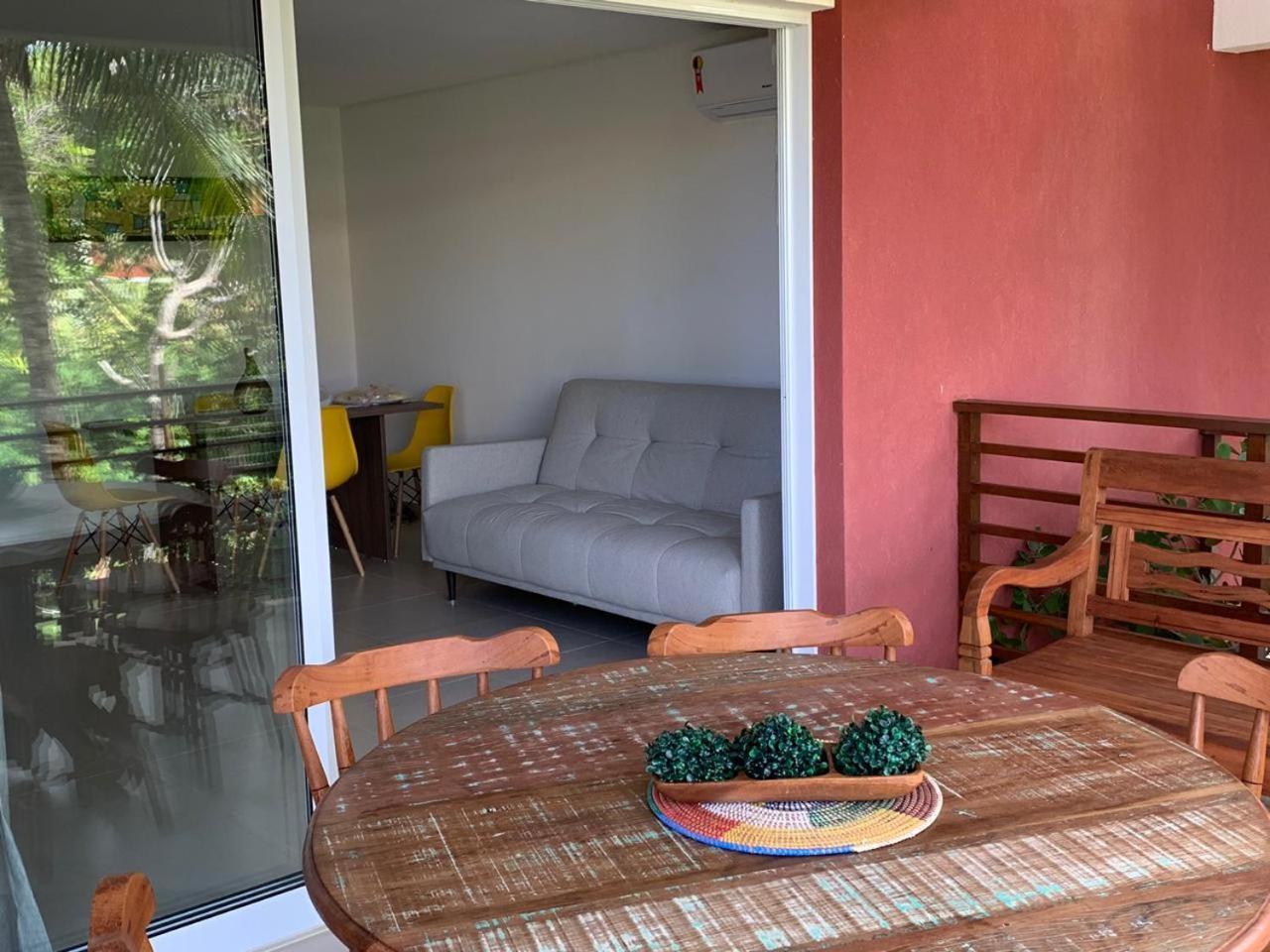 Apartmán Areias De Itacimirim Pe Na Areia Camassari Exteriér fotografie