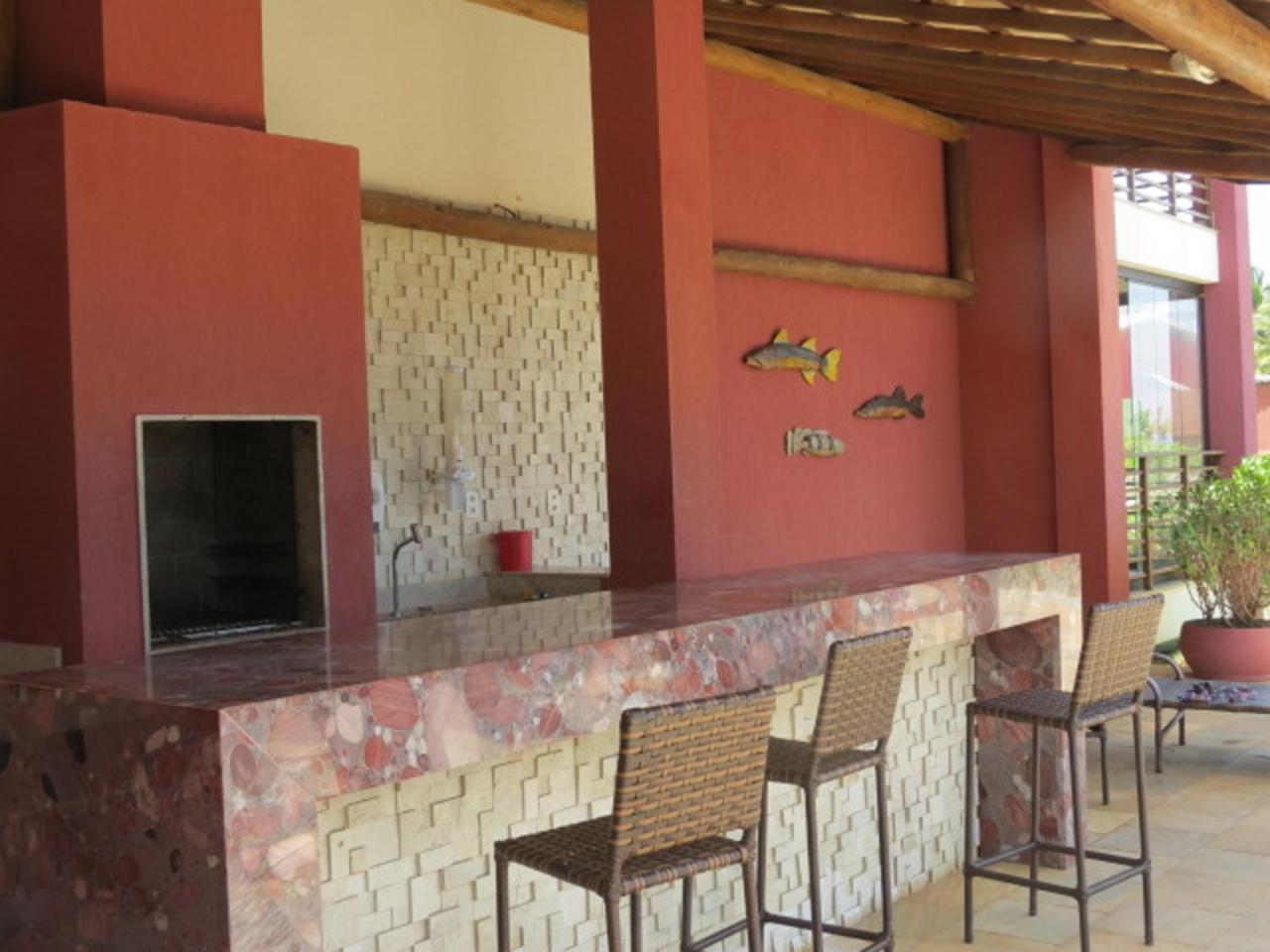 Apartmán Areias De Itacimirim Pe Na Areia Camassari Exteriér fotografie